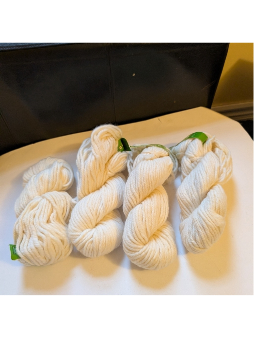 Cream Yarn Skeins 4 X 113 Grams BNWT